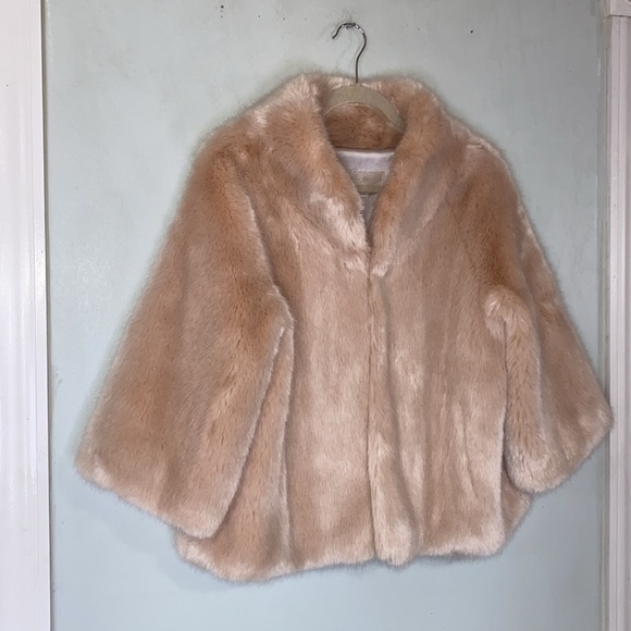 Donna Salyers Fabulous Furs Sheared Mink Faux Fur Cozy Elegant Feminine Jacket M - Picture 2 of 15
